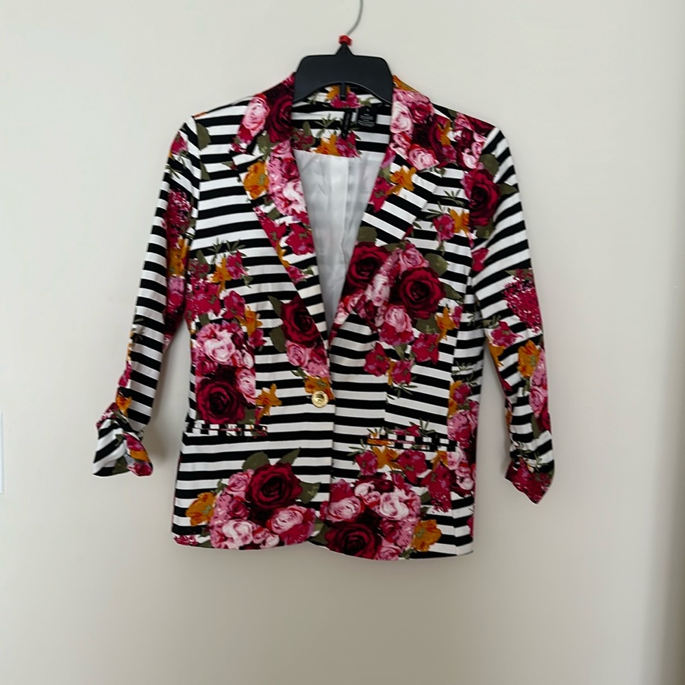 NEW DIRECTION MULTI COLORED JACKET
